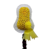 Sarı Gerbera Ayaklı Çiçek Sepeti